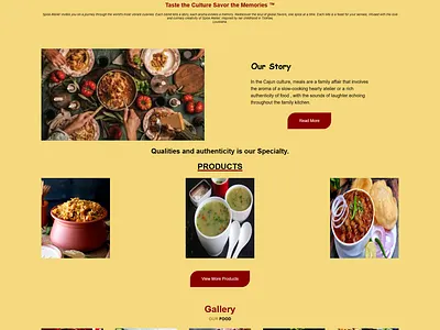 Resturante Website Desine