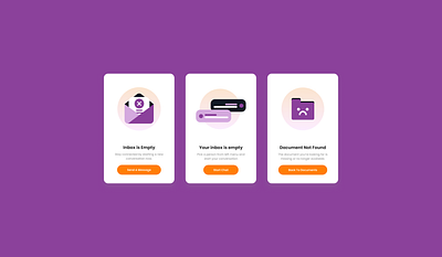 Empty State Illustrations ✨ art empty states graphic design illustrations ui vector