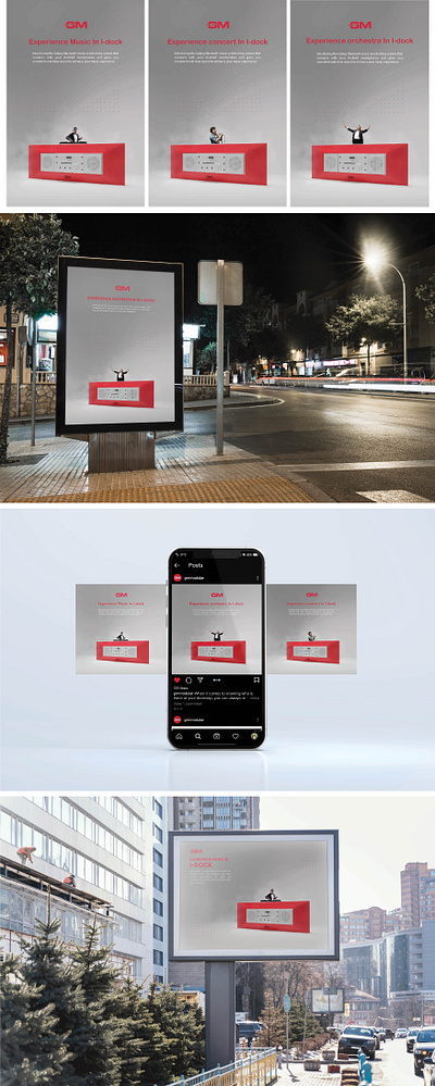 GM - Advertising Campaign advertise design graphic design illustration vector