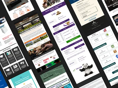 MODERN EMAIL/NEWSLETTER TEMPLATE DESIGNS branding campaign design clean design design ecommerce email email design email marketing email newsletter email signature graphic design illustration motion graphics ui