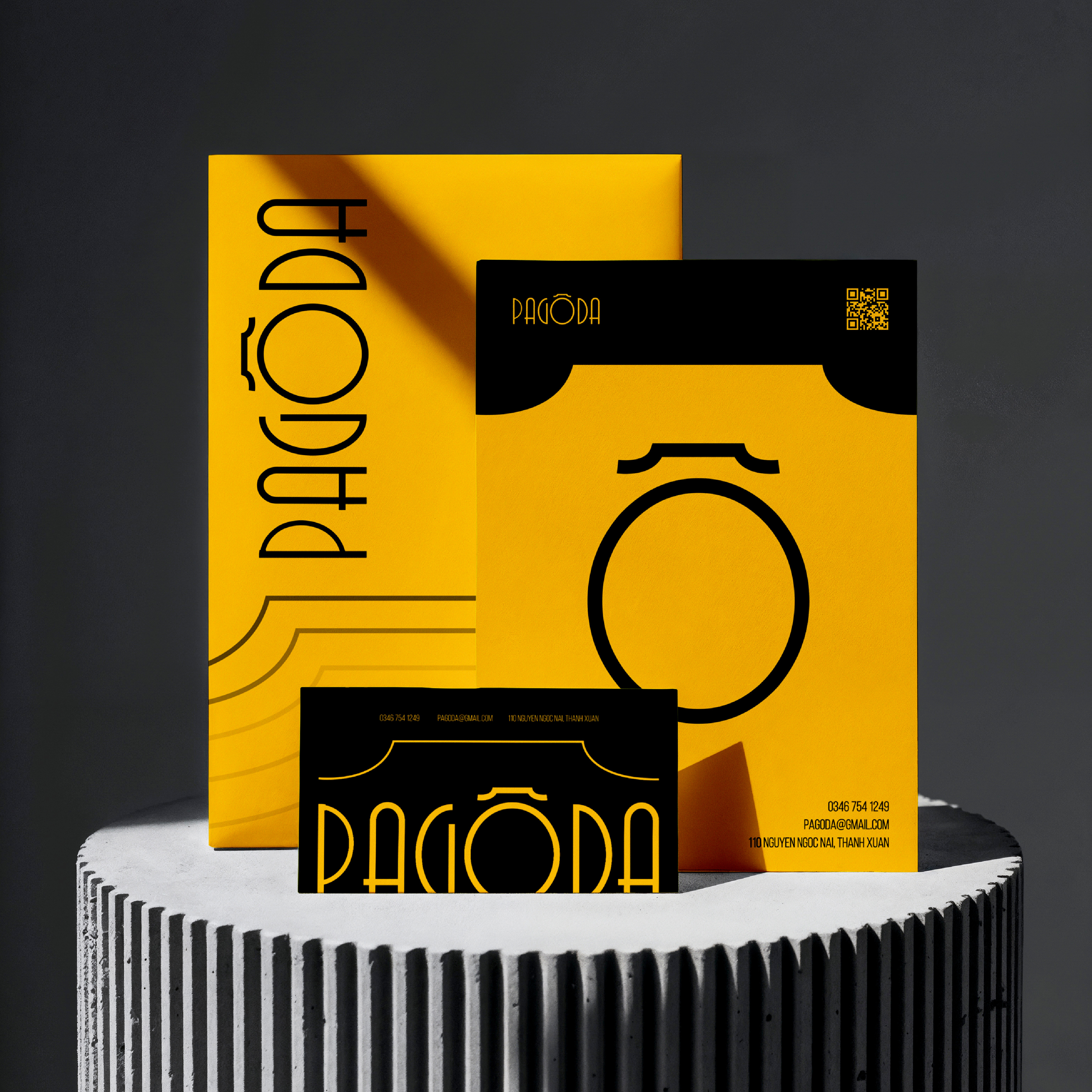 PAGÔDA BRAND IDENTITY branding design graphic design illustration logo logo design vector