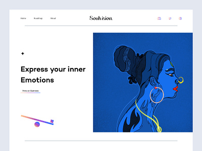 Soulvision Nft website artwork blockchain website cool design crypto website design web3 figma modern website nft airdrop nft website procreate stylish website