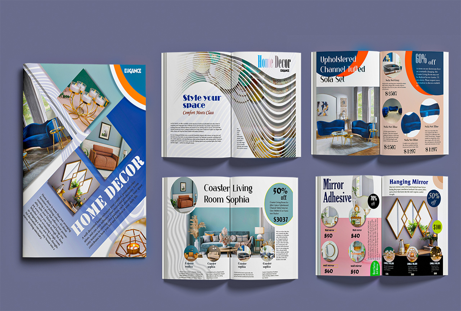 Example of Modern Product Catalog Design