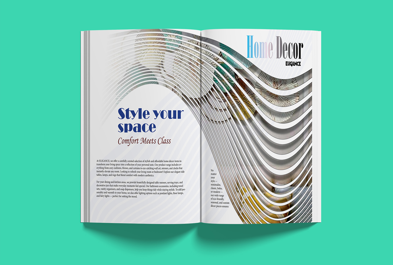 Example of Modern Product Catalog Design