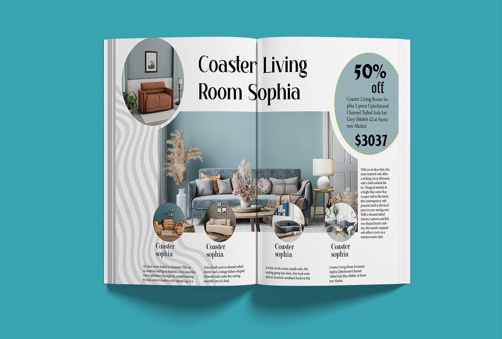 Example of Modern Product Catalog Design