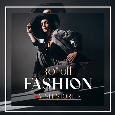 Social Media Poster banner fashion post social media social media poster stylish