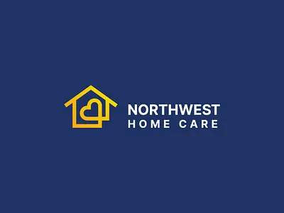 Home Care Logo Design adobe illustrator brand logo branding care logo creative logo custom logo dribbble flat logo gold healthcare home care logo house logo design logo design branding logo designer logo presentation love love logo marufiam modern logo