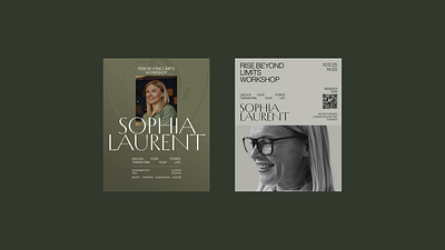 Personal branding design for Life Coaches brandidentity branding event lifecoach personalbranding poster