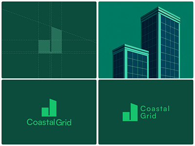 Coastal Grid: Architectural Precision in Brand Identity