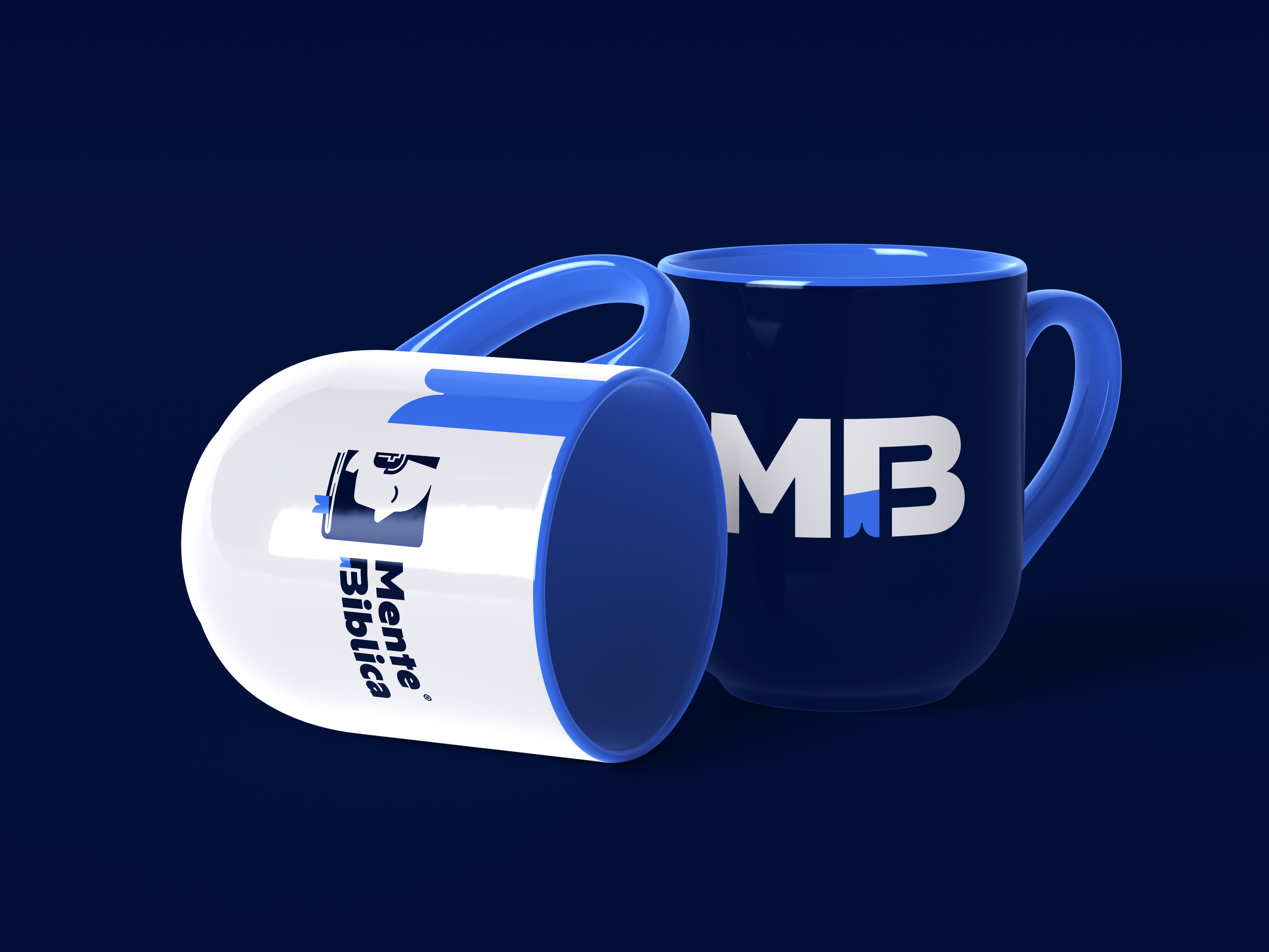 Mente Biblica Visual Identity believe bible branding christianity faith god graphic design logo logo design podcast visual identity