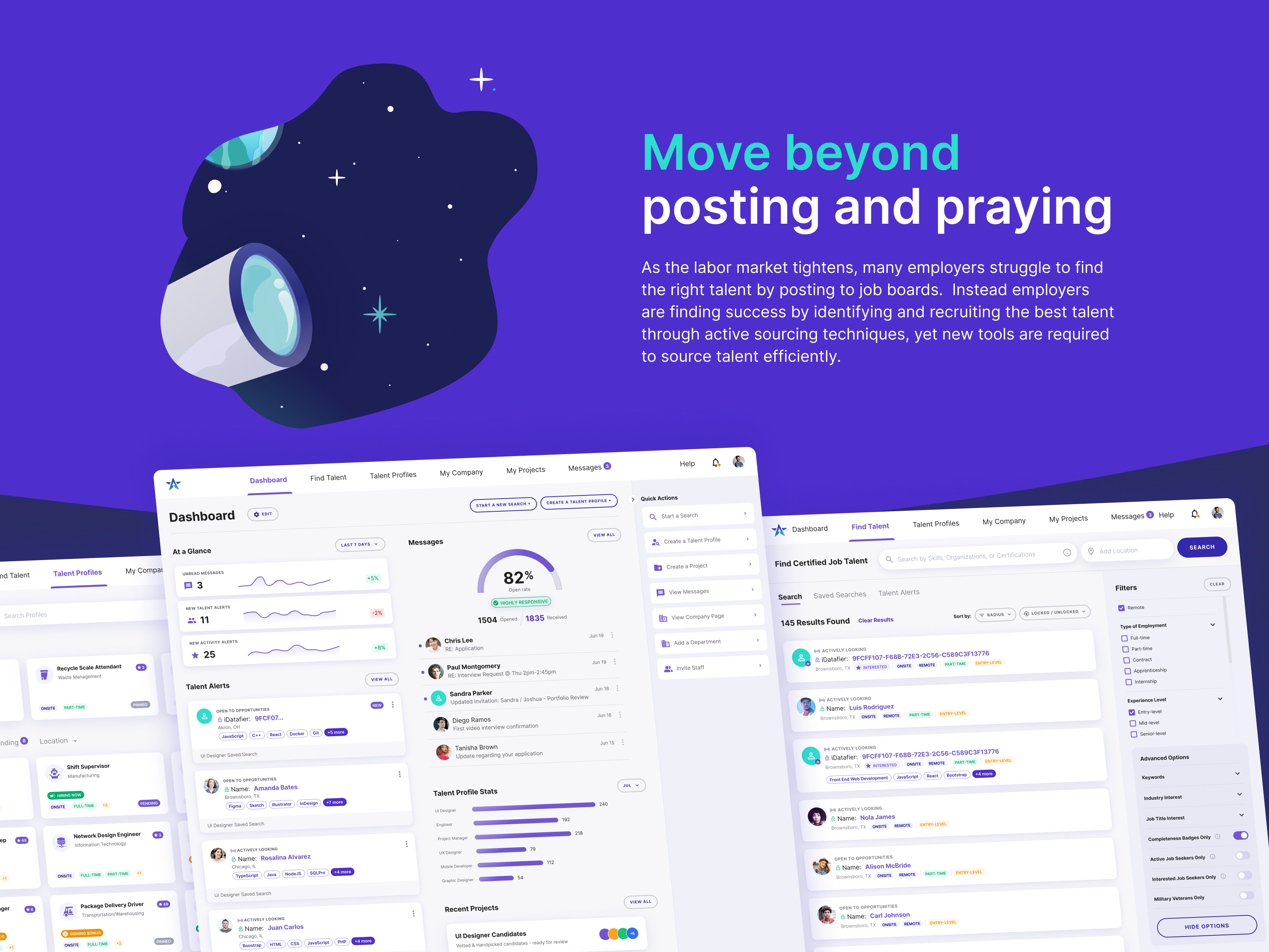 Employer App UI - SmartResume