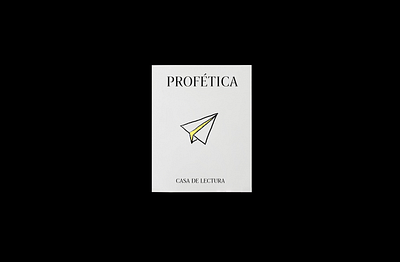 Profética Casa de Lectura branding design graphic design illustration logo typography vector