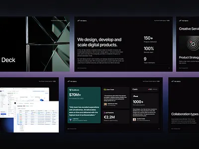 Inity - Agency Company Deck agency deck agency portfolio agency presentation capabilities deck client deck company deck company portfolio company presentation company showcase deck pitch deck proposal deck