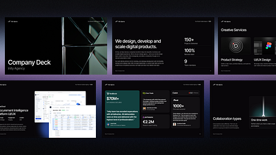 Inity - Agency Company Deck agency deck agency portfolio agency presentation capabilities deck client deck company deck company portfolio company presentation company showcase deck pitch deck proposal deck