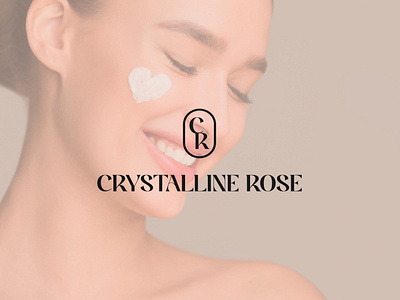 CRYSTALLINE ROSE - Brand & Visual Identity beauty beautybrand brand identity branding businesscard communicationdesign cosmetics design emaildesign graphic design instagram logo logodesign minimaldesign monogram skincare templates typography vector visual identity