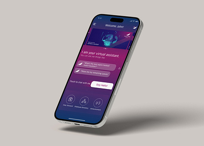 Employees Management Mobile App - SaaS application art bot design employee hr kreatekar management management system mobile mobile app ui uiux