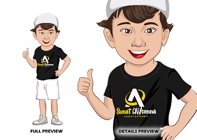 Youtuber - Design Character for Rumah Sunat Official animation anime art branding cartoon character children commission custom cute design graphic design illustration logo mascot open order vector