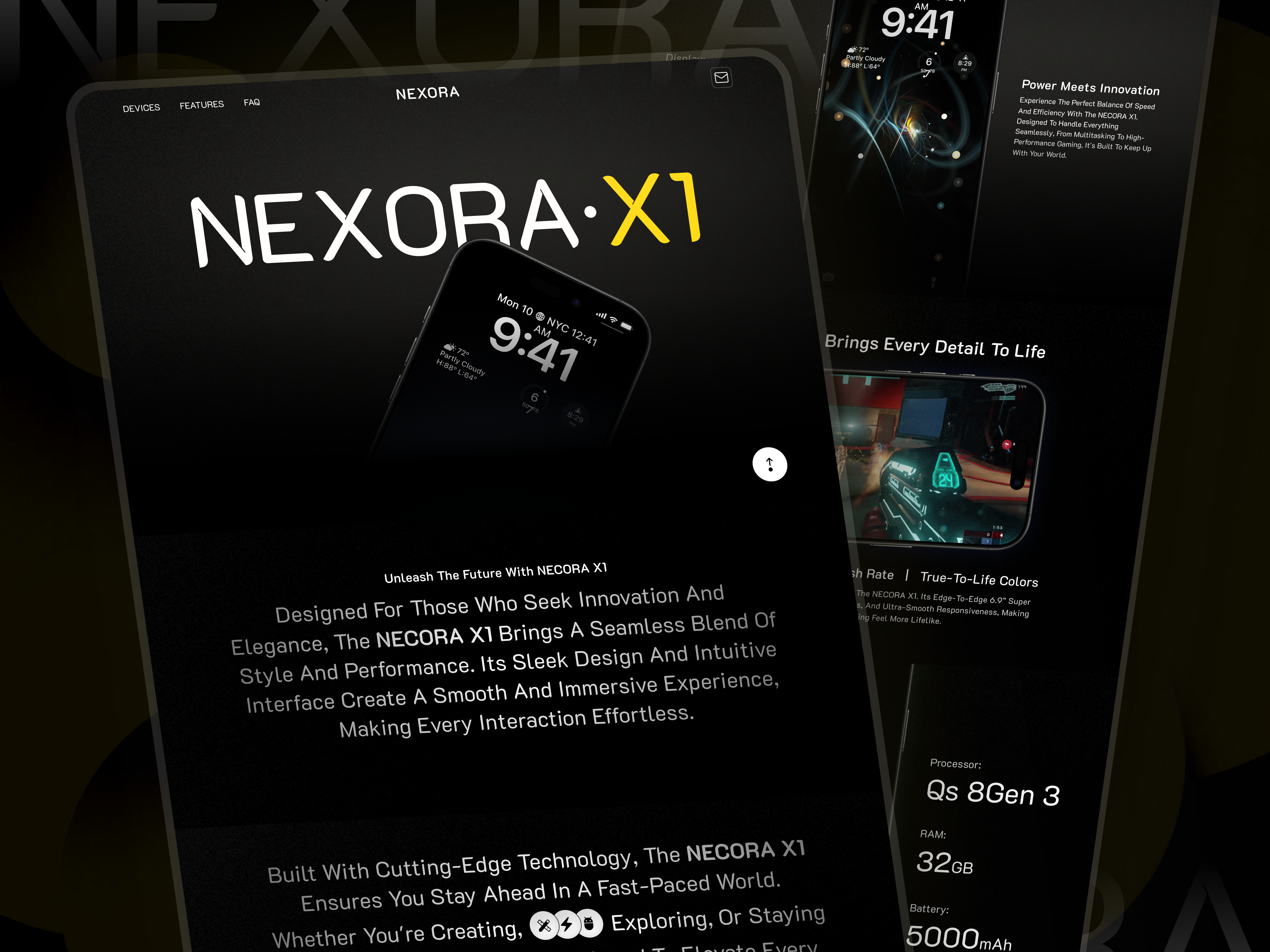Nexora in Motion – Third Drop ✨ digitalexperience motiondesign nexora uianimation webappdesign