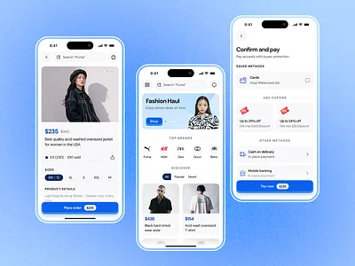 E-commerce App UI-UX app ui ux e commerce app mobile app ui