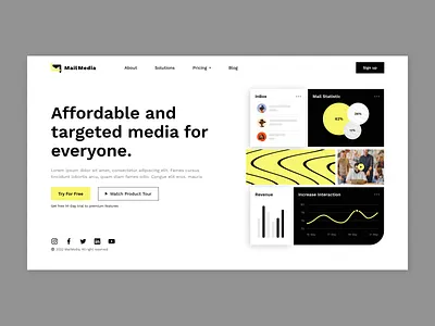 Website Design - email marketing 3d animation brand branding channel communication customers design graphic design illustration logo marketing media mobile app motion graphics ui uiux ux vector web design