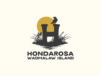Hondarosa Park Branding adventure animals badge design brand identity branding clean graphic design identity illustration monoline outdoors park rebranding silhouette western wildlife