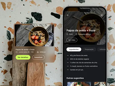 Nutrition app ai animation app branding crossfit design development logo meal plan meals mobile nutrition nutritionist personal trainer plan trainer ui ux webdesign workout