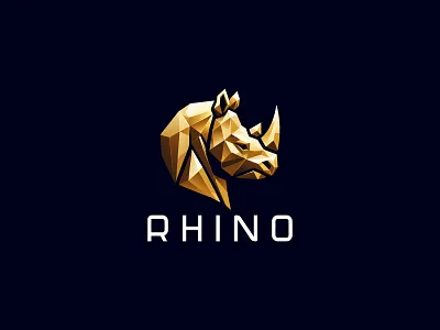 Rhino Logo agency animal background animal logo black face character corporate emblem logo flat graphic design luxurious modern rhino rhino animal rhino creative rhino for sale rhino minimal rhinos shield typography wildlife