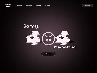 #DailyUI Day 8 - 404 Page 404 graphic design ui webdesign