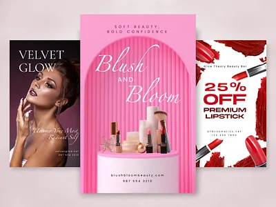 Beauty Poster Collection Design poster design