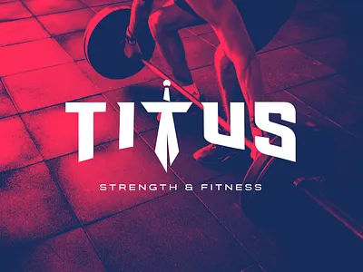 TITUS - Strength & Fitness Brand branding clean fitness gym gym brand logo rebrand strength workout
