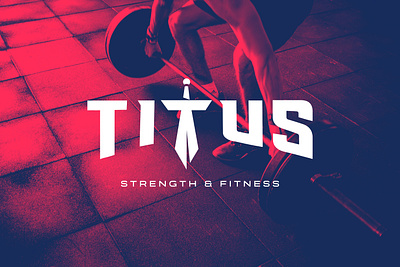 TITUS - Strength & Fitness Brand branding clean fitness gym gym brand logo rebrand strength workout