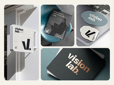 Visual Identity for Visionlab adobe design adobe illustrator adobe photoshop brand designer brand identity branding design graphic design graphic designer graphics logo typography vector visual identity
