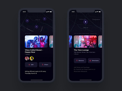 Dark Theme iOS/Android - Design 3d animation branding design graphic design illustration logo motion graphics ui ux vector