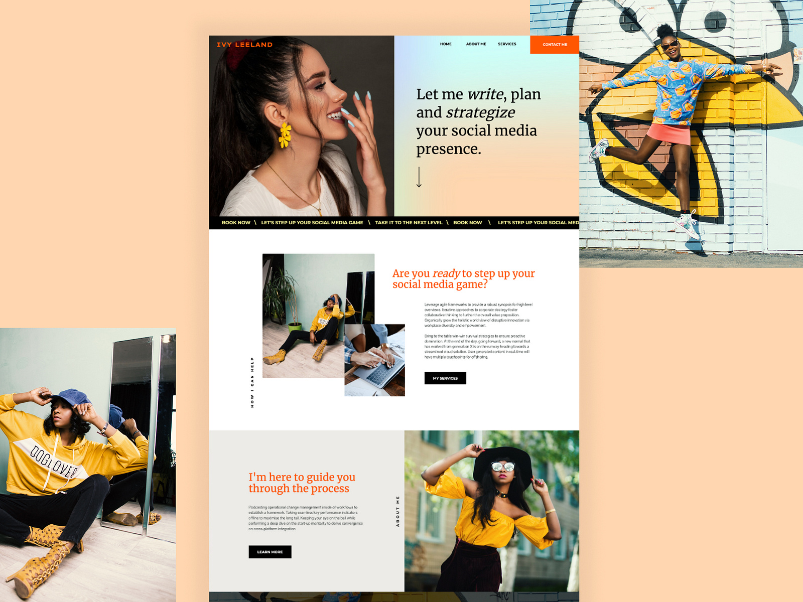 Strategist site Design by Amanda Peña on Dribbble