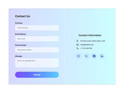 Contact us Page - Daily UI Challenge 28 contact form contact form design contact form ui contact page contact page design contact page ui contact page uidesign contact us page contact us page design contact us page ui daily ui challenge daily ui challenge 28 dailyui28 web design