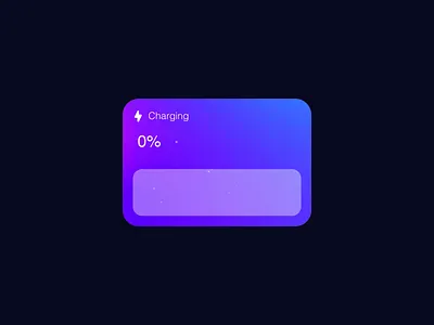 Day 90 - Charging Up animation batteryui graphic design interactiondesign microinteractions motion graphics ui uigradient