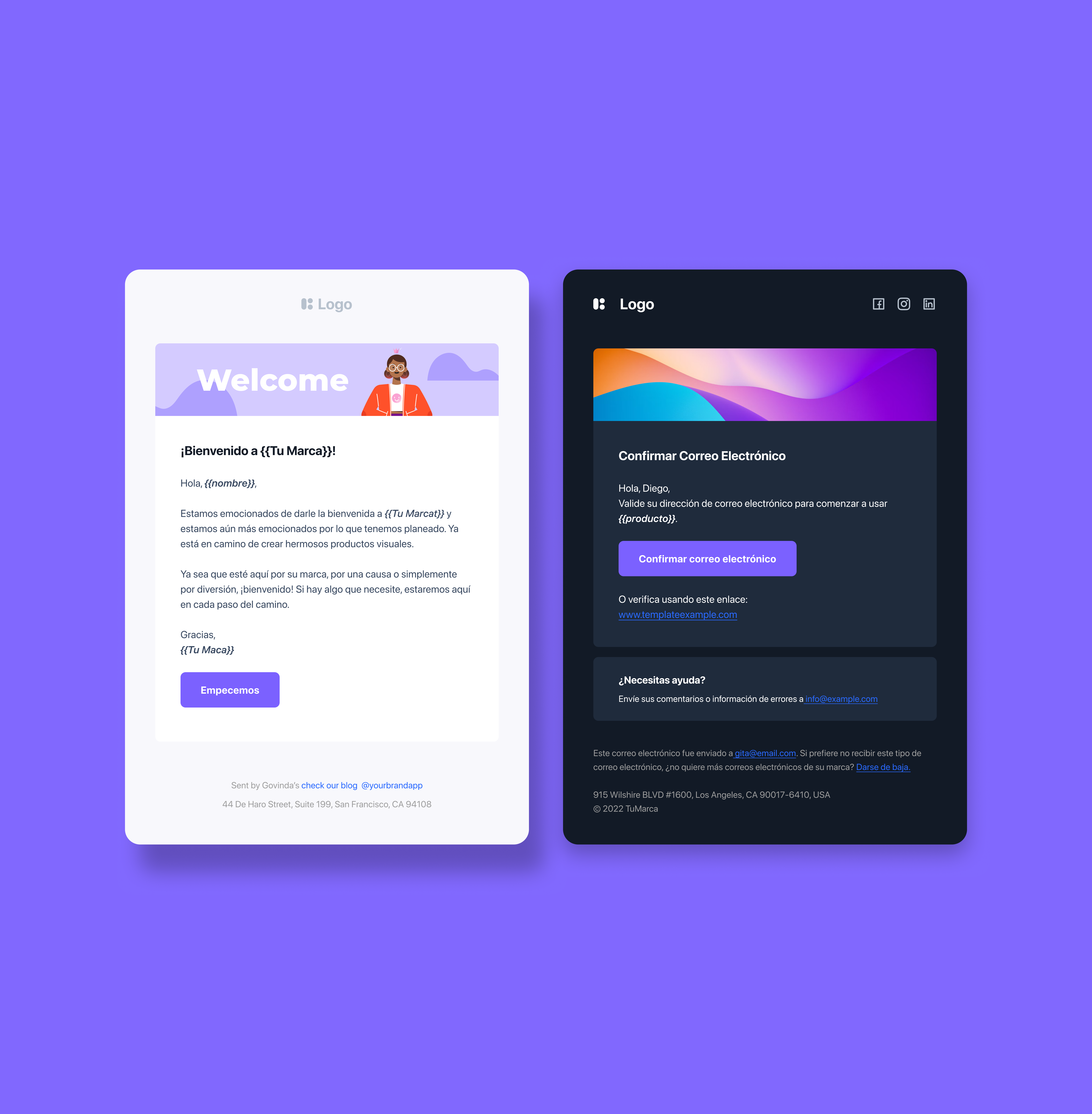 Email Template Design