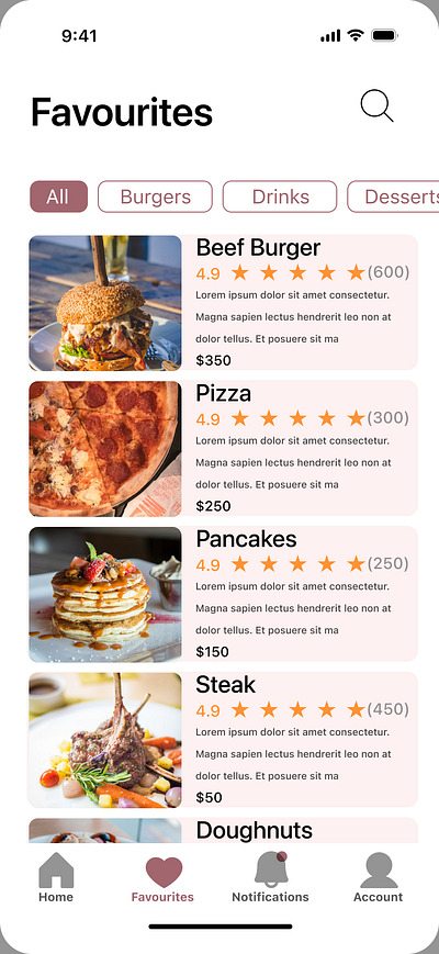 Favourites daily ui 044