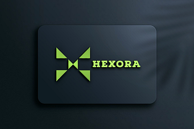Tech logo for HEXORA 3d animation app app logo branding company logo design illustration logis logo logo branding logofolio logos mordern logo tech logo ui
