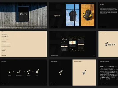 astn branding branding logo