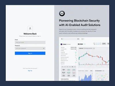 Dashboard Sign In (Light) account crypto dashboard defi figma gray intro light light mode login onboarding panel sign in sign up ui ux web3 white