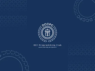 DCC Programming Club Logo branding branding and identiy club logo coding logo dcc programming club dcc programming club logo design graphic design linked list logo logo modern logo professional logo programming programming club programming club logo programming logo