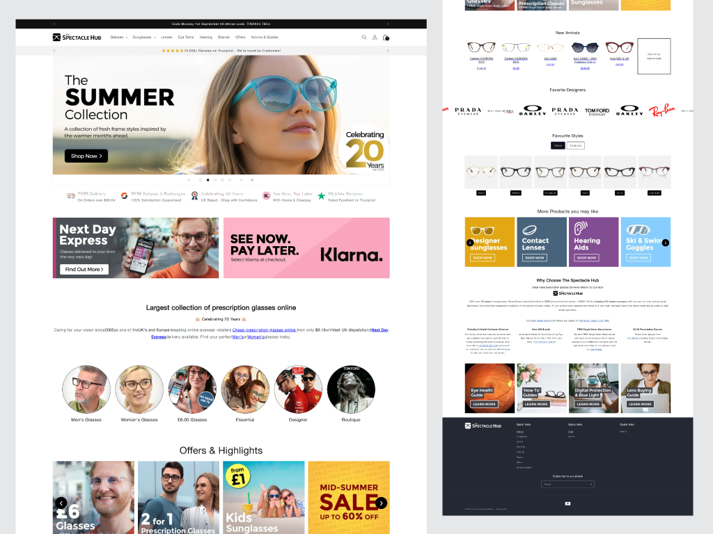 Example of Shopify Website Design And Development