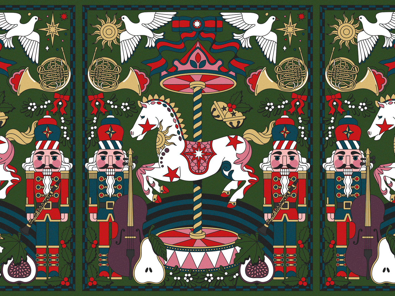 Christmas Campaign Illustrations advent calendar christmas christmas campaign christmas design christmas event christmas illustration christmas installation christmas packaging christmas pattern christmas pr editorialillustration freelanceillustrator graphicdesigner illustration limited edition packaging london illustrator packaging design poster design pr box seamless pattern design