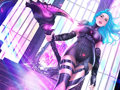 Lady Death anime bangueromanga bangueromangastudio characterdesign comic conceptsart gameart illustration manga splashart