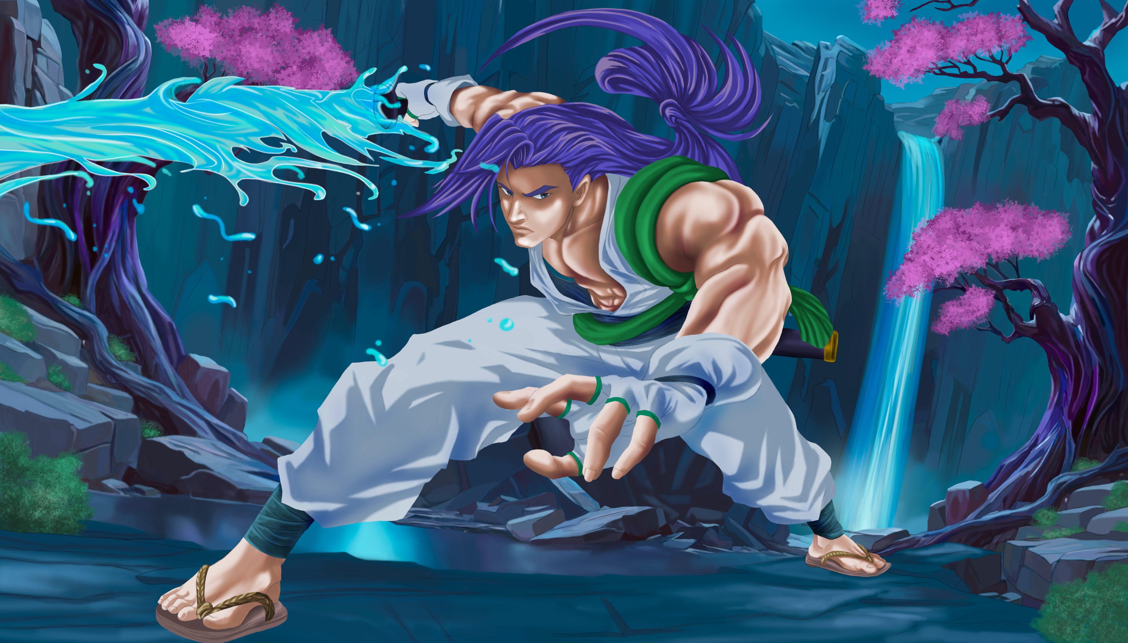 Example of Splah Art