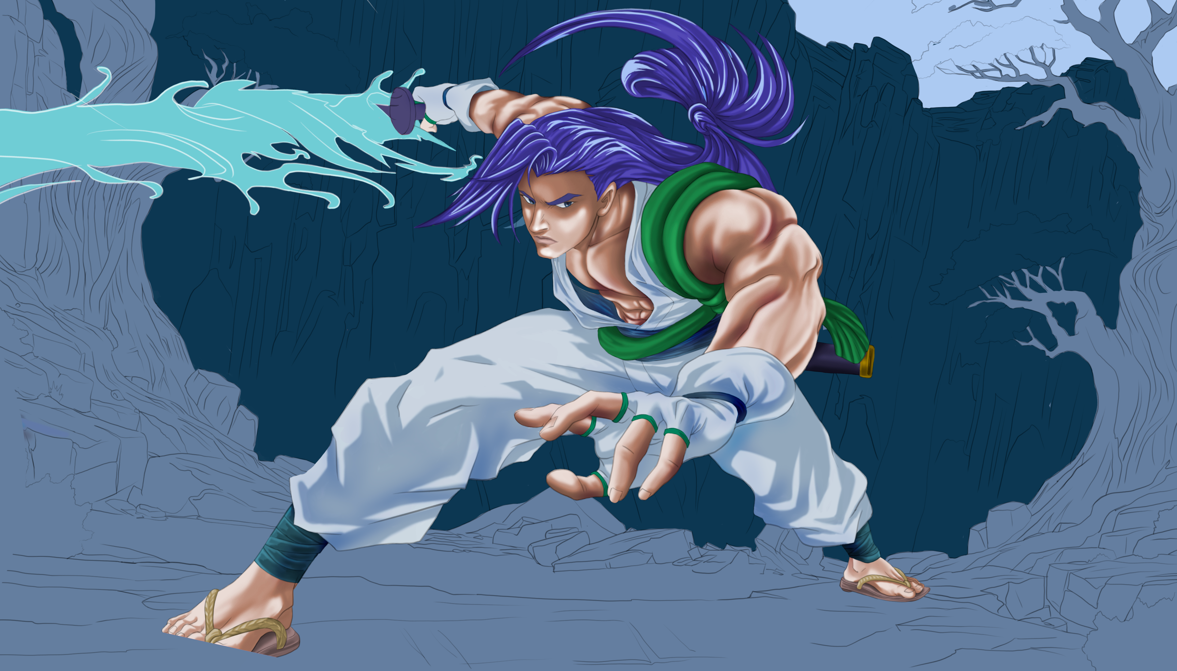 Example of Splah Art