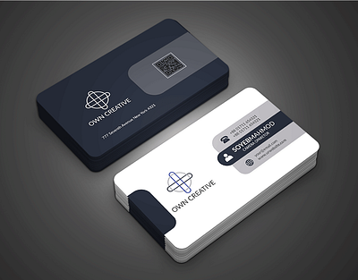 Business Card branding design graphic design illustration logo typography vector