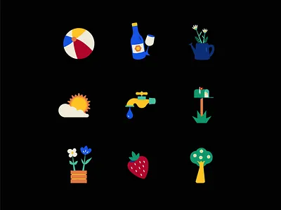 Icon Illustrations iconography icons illustration