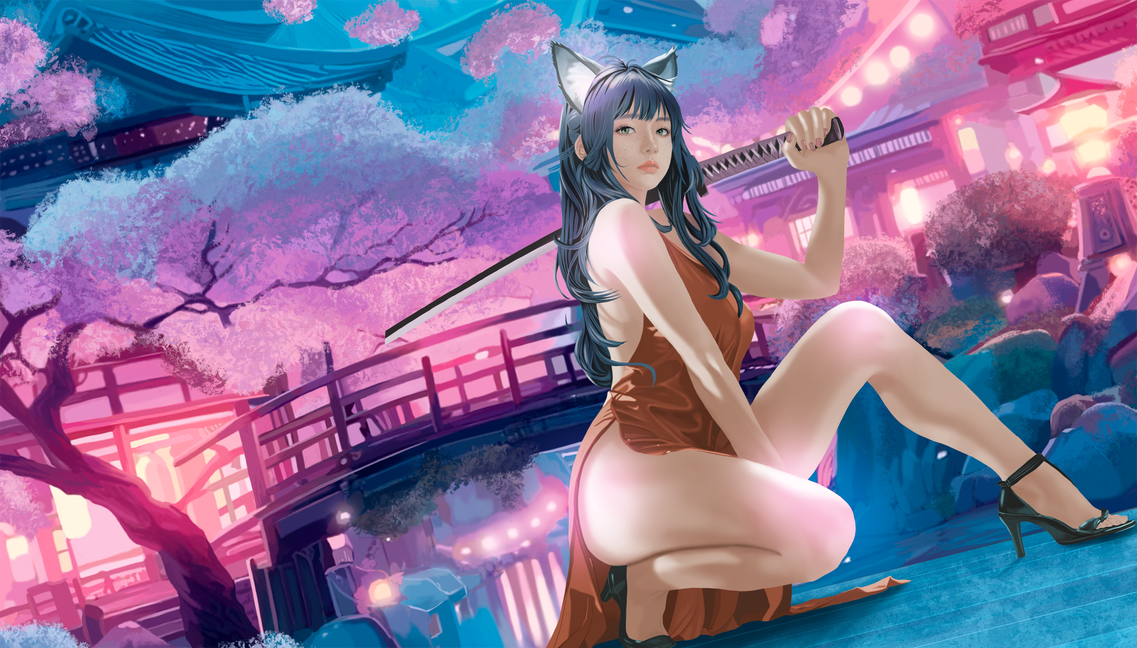 Oharu anime characterdesign comic conceptart digitalillustrator gameart illustration manga splashart